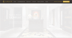 Desktop Screenshot of labelleviehotel.com